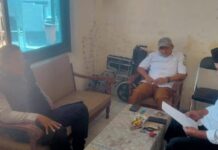 Bhabinkamtibmas Polsek Kramatmulya Sambangi Kepala Desa Ragawacana