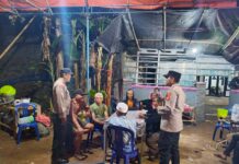 Patroli Malam Hari Polsek Pancalang Perkuat Pengamanan Wilayah, Antisipasi Tawuran, Geng Motor, C3, dan Gangguan Kamtibmas Melalui Strong Point serta Sambang Warga