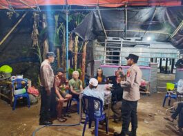 Patroli KRYD Malam Hari Polsek Pancalang Perkuat Pengamanan Wilayah, Geng Motor, C3, dan Gangguan Kamtibmas Melalui Strong Point serta Sambang Warga di Desa Patalagan