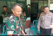 Langkah Taktis Kapolsek Mandirancan Pertebal Pertahanan Wilayah Lewat Sinergitas Kamtibmas TNI-Polri di Koramil Pancalang