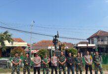“SINEGRITAS ANGGOTA POLSEK CIBINGBIN BERSAMA ANGGOTA KORAMIL CIBINGBIN DEMI MENJAGA KEAMANAN DAN KETERTIBAN DI WILAYAH HUKUM POLSEK CIBINGBIN’’