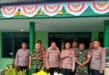 Perkokoh Sinergitas TNI-Polri, Kapolsek Kuningan Gelar Silaturahmi ke Koramil 1501 Kuningan