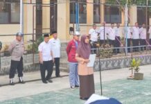 Perkuat Hubungan Antarinstansi, Kanit Propam Polsek Mandirancan Hadiri Pembukaan MPLS SMAN 1 Mandirancan