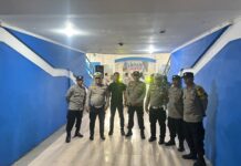 Pastikan Kelancaran dan Keamanan, Polsek Kuningan Amankan Giat Job Fair di GOR Ewangga