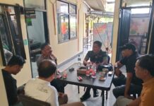 Perkuat Sinergitas, Pasi Intel Kodim 0615 Kuningan Gelar Silaturahmi dan Koordinasi ke Polsek Kuningan