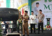 Kapolres Kuningan Hadiri Pembukaan MTQ Ke-50 Tingkat Kabupaten Kuningan di Sindangagung
