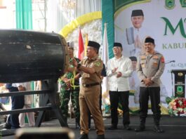 Kapolres Kuningan Hadiri Pembukaan MTQ Ke-50 Tingkat Kabupaten Kuningan di Sindangagung