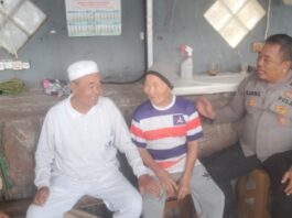 BHABINKAMTIBMAS DESA RAGAWACANA SAMBANGI TOKOH AGAMA AJAK WUJUDKAN SITUASI KAMTIBMAS DI LINGKUNGAN