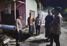 Patroli Strong Point dan Sambang Warga Polsek Pancalang Intensifkan Pengamanan Malam Hari, Ajak Masyarakat di Pos Kamling Desa Patalagan Bersama Antisipasi Tawuran, Geng Motor, C3, dan Berbagai Gangguan Kamtibmas