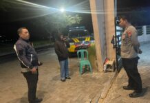 Polsek Kramatmulya Melaksanakan Patroli Malam KRYD, Antisipasi C3 dan Gangguan Kamtibmas di Wilayah Hukum Polsek Kramatmulya