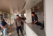 personil polsek cigugur patroli dialogis monitoring RS Sekarkamulyan , himbau jaga kamtibmas