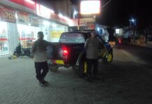 Menguak Asa Keamanan Malam di Swalayan, KA SPKT III Polsek Mandirancan Sisir Minimarket di Mandirancan