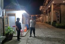 sosialisasi call centre polri, Bhabinkamtibmas polsek cigugur patroli dialogis monitoring hotel purnama