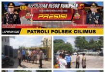 Polsek Cilimus Ajak Warga Perkuat Kepedulian Lingkungan Lewat Patroli Humanis