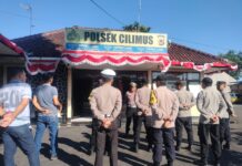 Konsistensi Apel Pagi Polsek Cilimus Wujudkan Personel yang Tanggap dan Profesional