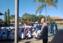Polisi dan Sekolah Bersinergi Wujudkan MPLS yang Aman dan Edukatif di SMA Negeri 1 Cilimus