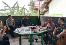 Pererat Kebersamaan, TNI dan Polri di Cilimus Teguhkan Komitmen Menjaga NKRI