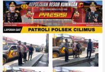 Polsek Cilimus Tingkatkan KRYD untuk Wujudkan Harkamtibmas yang Kondusif