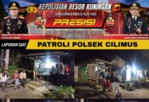 Wujudkan Lingkungan Aman, Polsek Cilimus Aktif Laksanakan Patroli Dialogis Bersama Masyarakat