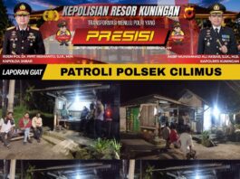 Polsek Cilimus Konsisten Gelar Patroli KRYD, Antisipasi Gangguan Kamtibmas Demi Kenyamanan Warga
