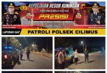 Polsek Cilimus Gencarkan Patroli Dialogis untuk Menekan Potensi Kejahatan