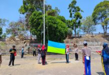 Polsek Cilimus Kawal Persiapan Petugas Upacara HUT RI ke-81