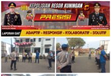 Polsek Cilimus Siagakan Personel Amankan Nobar Semi Final Piala Presiden Elite 2026