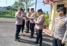 Kapolsek Luragung Pimpin Apel Pagi, Tekankan Disiplin dan Pelayanan Prima