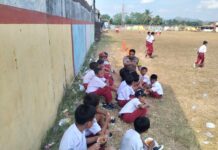 Bhabinkamtibmas Desa Kapandayan Tanamkan Pola Hidup Sehat dan Semangat Belajar kepada Siswa SDN 1