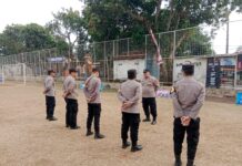 Ciptakan Turnamen Aman dan Kondusif, Polsek Ciawigebang Gelar Apel Kesiapan Pengamanan Bupati Cup 2026 di Desa Ciawilor
