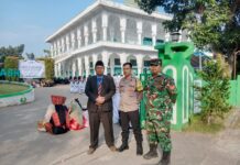 Bhabinkamtibmas Desa Ciawilor dan Babinsa Tingkatkan Kemitraan dengan Ponpes Modern Al Ikhlas