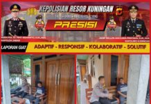 Bhabinkamtibmas Polsek Ciwaru Sambang Warga, Perkuat Kemitraan dan Sampaikan Pesan Kamtibmas