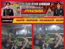 Personel Polsek Ciwaru Laksanakan Patroli Malam dan Sambang Warga, Wujudkan Situasi Kamtibmas yang Aman dan Kondusif