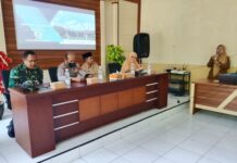 Kapolsek Ciawigebang Dukung Program Kesehatan melalui Loka Karya Mini Lintas Sektor III UPTD Puskesmas Cihaur Tahun 2026