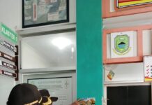 Kapolsek Hadirkan Informasi Layanan Polisi 110 di Puskesmas Ciawigebang
