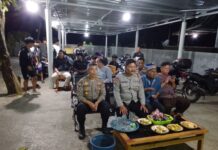 Kapolsek Ciwaru Pimpin Nobar Final Piala Presiden 2026 di Mako Polsek