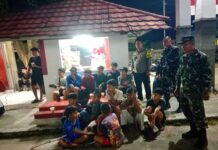 Patroli KRYD Malam Hari Polsek Ciawigebang Bersama Koramil, Pastikan Nobar Final Piala Presiden 2026 Berlangsung Kondusif