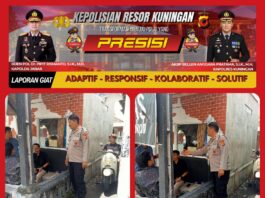 Personel Polsek Ciwaru Laksanakan Patroli Sambang, Jalin Komunikasi dengan Masyarakat