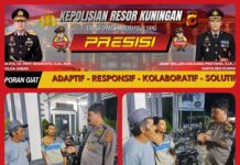 Patroli Malam, Aiptu Aris Sunandar Sambangi Warga untuk Jaga Kamtibmas