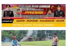 Bhabinkamtibmas Polsek Ciwaru Sambangi Masyarakat, Perkuat Sinergi Jaga Kamtibmas