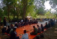 Pererat Silaturahmi, Kapolsek Ciawigebang Polres Kuningan Hadiri Nyekar Kabuyutan Rambut Sindang di Desa Suganangan