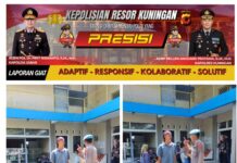 Kanit Propam Polsek Ciwaru Laksanakan Sambang dan Himbauan Kamtibmas kepada Warga