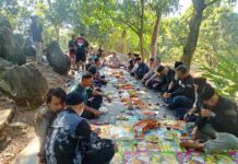 Tradisi Doa Bersama Warga, Bhabinkamtibmas dan Babinsa Desa Suganangan Perkuat Persatuan Jelang HUT ke-81 Kemerdekaan RI
