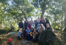 Bhabinkamtibmas dan Babinsa Desa Suganangan Hadir di Tengah Warga dalam Tradisi Doa Bersama Jelang HUT ke-81 Kemerdekaan RI