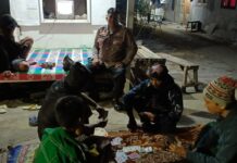 SINERGI DENGAN WARGA, POLSEK SUBANG SAMBANGI POS RONDA AJAK WARGA JAGA KAMTIBMAS.