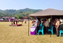 Forkopimcam Ciwaru Hadiri Upacara Hari Pramuka, Polsek Ciwaru Turut Berpartisipasi