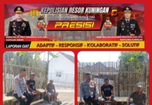 Polsek Ciwaru Perkuat Kamtibmas Melalui Sambang dan Silaturahmi dengan Warga