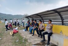 Polsek Ciawigebang Amankan Turnamen Bupati Cup 2026, Ciawigebang Hadapi Maleber