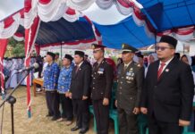 Kapolsek Ciwaru Hadiri Upacara HUT RI ke-81 di Desa Ciwaru