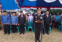 Kapolsek Ciwaru Hadiri Upacara HUT Kemerdekaan RI ke-81, Berlangsung Khidmat